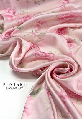 Вискоза BEATRICE Розы BEATRICE