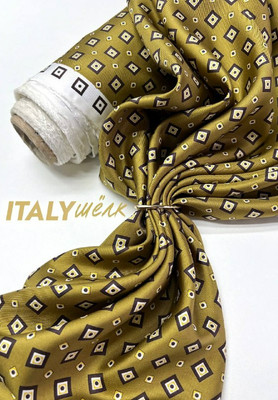 Шёлк геометрия ПРИНТЫ ИТАЛИЯ -50%