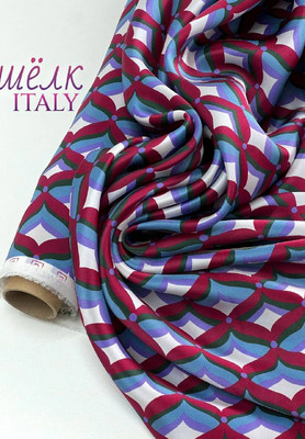 Шёлк орнамент Принтованный