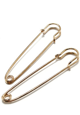 Булавка золото 7,5см Молния СПТ4 20см