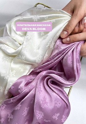Плательная вискоза DEVA BLOOM Вискоза