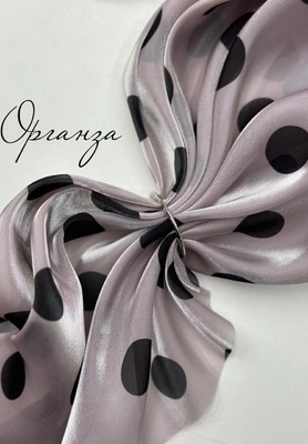 Органза крупный горох Органза