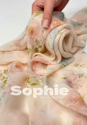 Крэш-шифон SOPHIE Бутоны Шифон