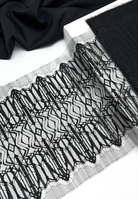 Кружево ZM043 230мм Чёрный