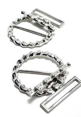 Пряжка 50мм Кружево #006 5см