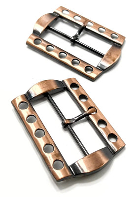 Пряжка 50х50мм Голубой