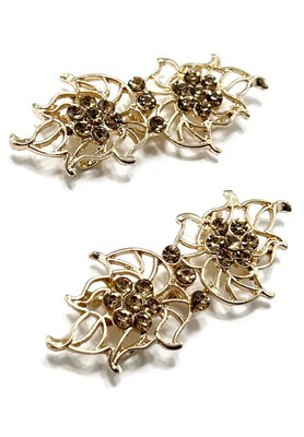 Декор-застежка #29 56х22мм Золото