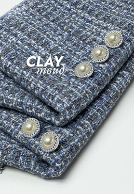 Твид CLAY Ткани по цвету