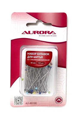 Булавки портновские 40мм Электрик