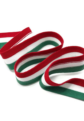 Лампас трикотажный 35мм Темно синий