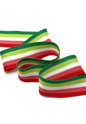 Лампас трикотажный 40мм Лошадки