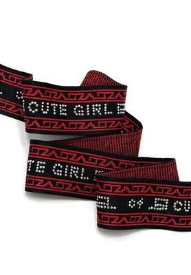 Лампас трикотажный 40мм К/Т.Розовый