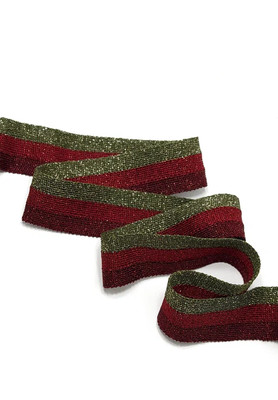 Лампас трикотажный 30мм Св сирень 