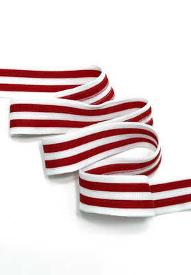 Лампас трикотажный 25мм Нежно розовый