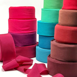 Косая бейка 27мм Креп-шелк Италия 1