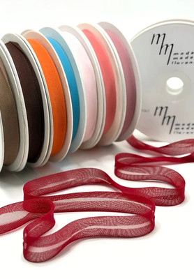 Косая бейка 14мм Шифон Италия Шифоновая