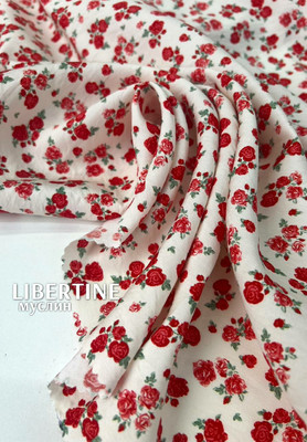 Муслин LIBERTINE Розочки LIBERTINE