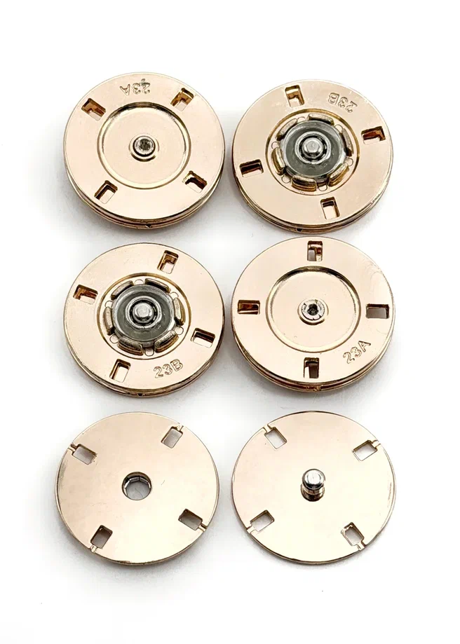 Кнопка металл 23мм 1