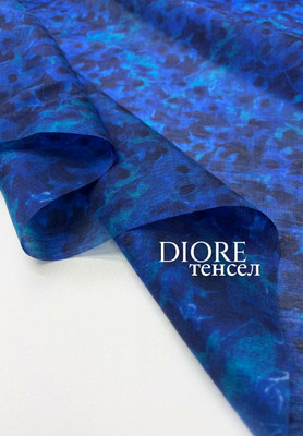Тенсел DIORE Абстракция Магазин тканей RUNA TEX - оптом и в розницу