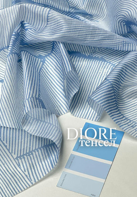 Тенсел DIORE Геометрия Магазин тканей RUNA TEX - оптом и в розницу