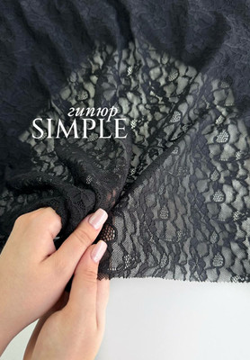 Гипюр SIMPLE Абстракция Магазин тканей RUNA TEX - оптом и в розницу