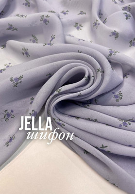 Шифон JELLA букетики JELLA
