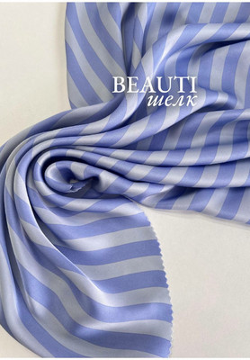 Шелк BEAUTI полоска Магазин тканей RUNA TEX - оптом и в розницу