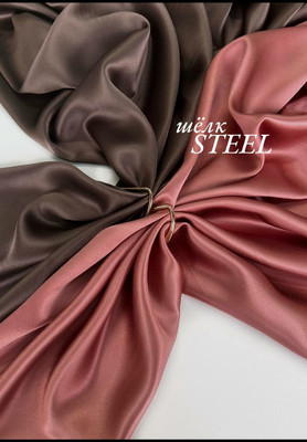 Шёлк STEEL Магазин тканей RUNA TEX - оптом и в розницу