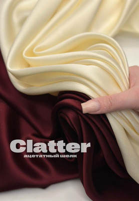 Ацетатный шелк CLATTER Магазин тканей RUNA TEX - оптом и в розницу