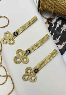 Застёжка-Клевант #3 15х5,5 см шоколад