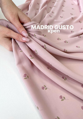 Креп MADRID GUSTO Бутоны Магазин тканей RUNA TEX - оптом и в розницу