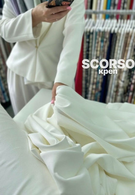 Креп SCORSO Магазин тканей RUNA TEX - оптом и в розницу