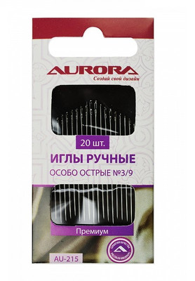 Иглы ручные особо острые Иглы ручные особо острые