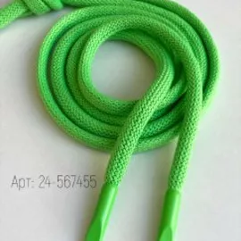 Шнурок 0,5х135см Яр.Зеленый