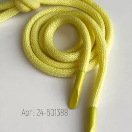 Шнурок 0,5х135см Банановый