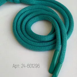 Шнурок 0,5х135см Бирюзовый