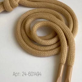 Шнурок 0,5х135см Бежевый