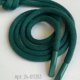 Шнурок 0,5х135см Изумруд