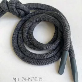 Шнурок 0,5х135см Дымчатый