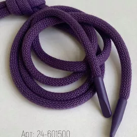 Шнурок 0,5х135см Нас.Фиолетовый
