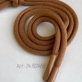 Шнурок 0,5х135см Карамельный