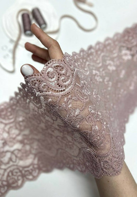 Кружево стрейч 17см Стрейч