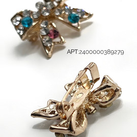 Золото+Мультиколор 2,5х2,5см