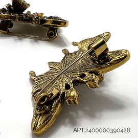 G/Жёлтый стразы 4х2,5см