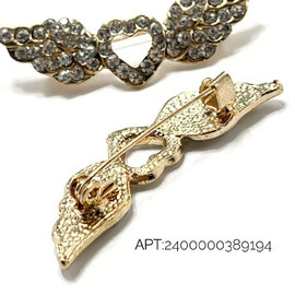 Золото+Стразы 4,5х1,5см