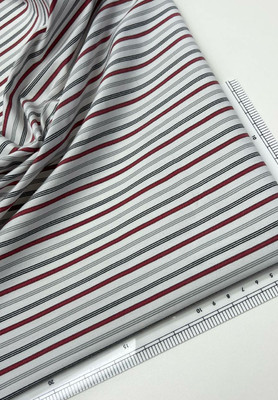 Сорочечная ткань PRIME LINE Полоска серая Каталог тканей