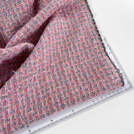 розовое-голубое плетение