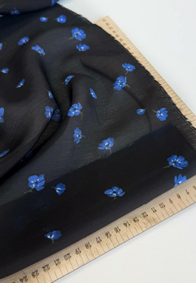 Органза TENCEL лютики Каталог тканей